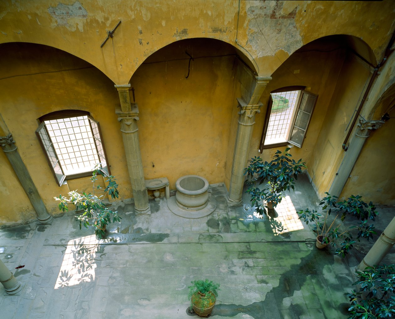 Indre domstol, Villa Medicea di Careggi af Michelozzo di Bartolommeo