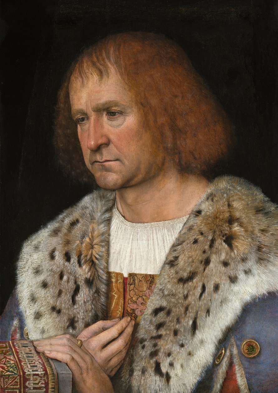 Portræt af Diego de Guevara, 1515-18 af Michiel Sittow