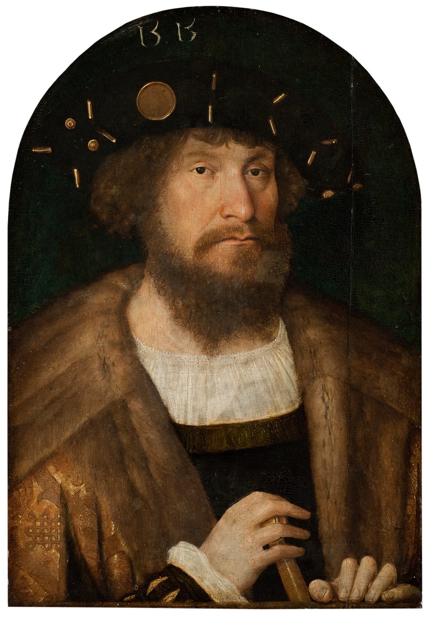 Portræt af den danske Kong Christian II, 151415 af Michiel Sittow