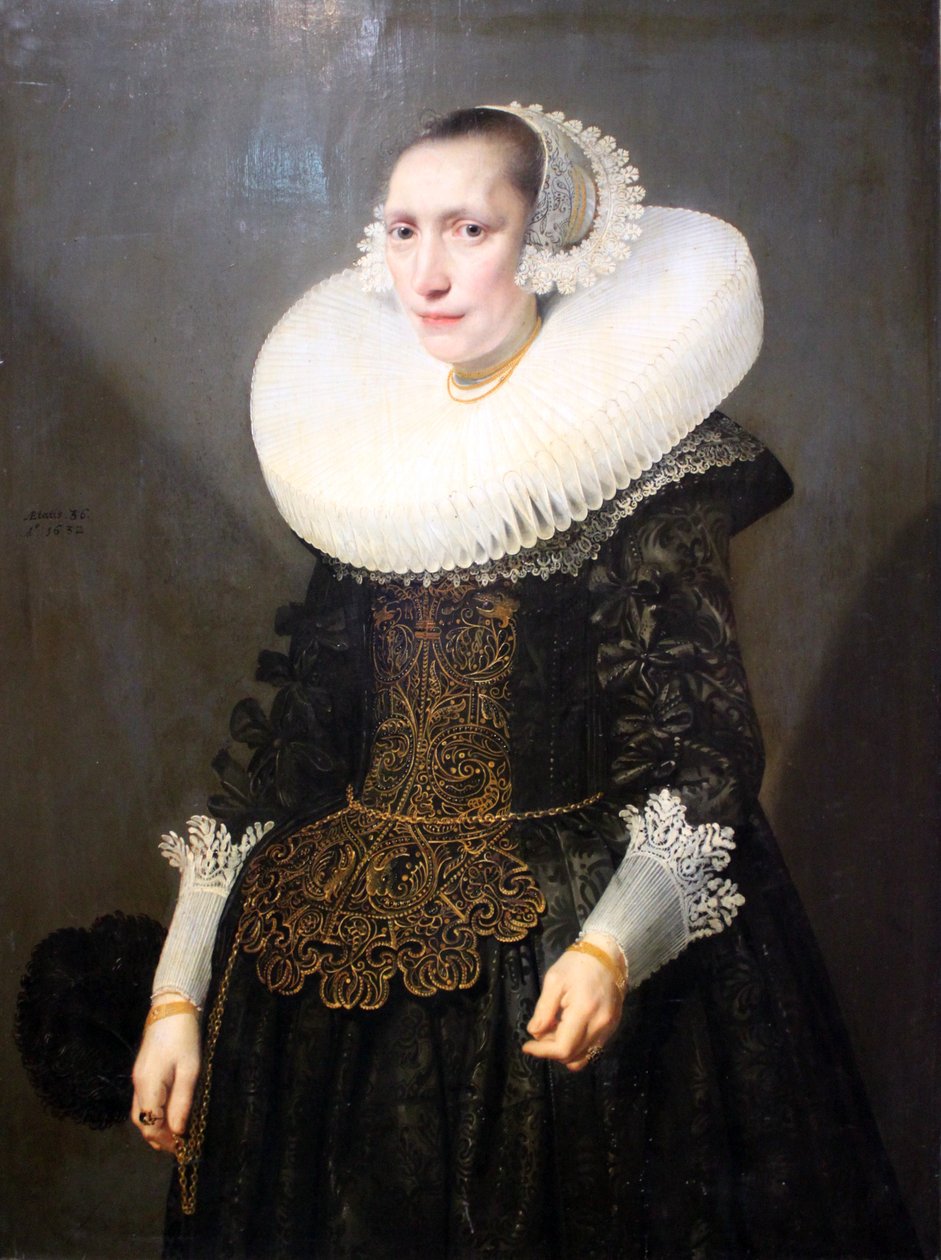 Portræt af en dame af Michiel Jansz van Mierevelt