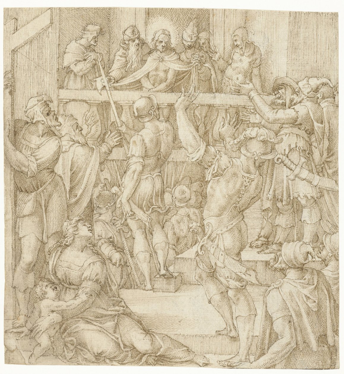 Kristus vist for folket af Michiel Coxie (I)