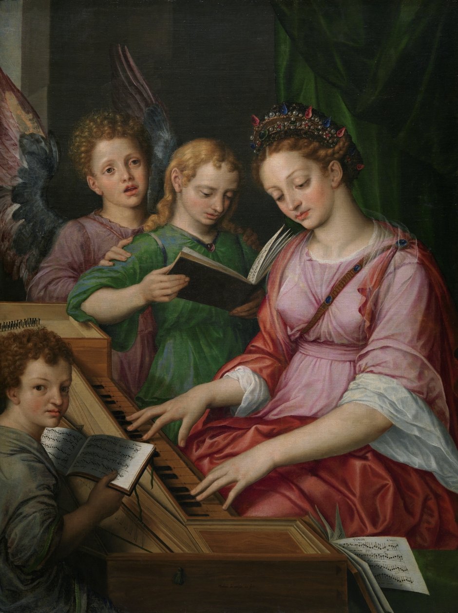 Sankt Cecilia af Michiel Coxie