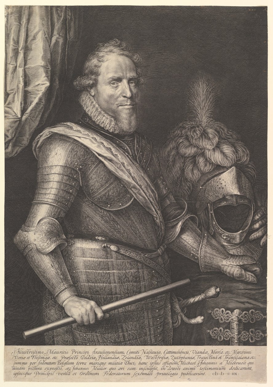 Prins Maurits af Orange, 1608. af Michiel Jansz van Miereveld