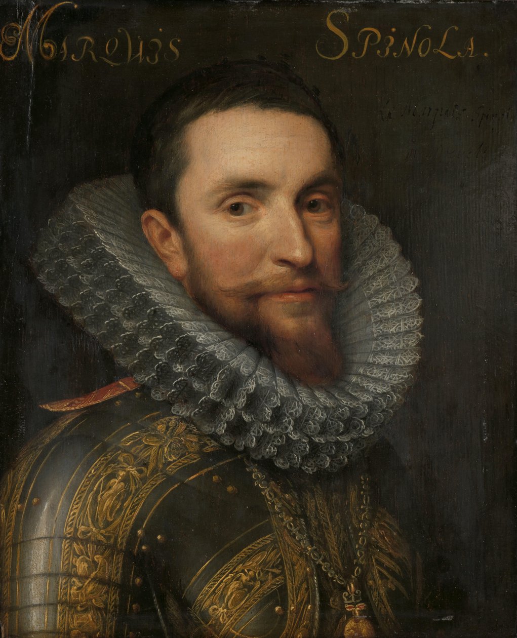 Portræt af Ambrogio Spinola af Michiel Jansz van Mierevelt (workshop of)