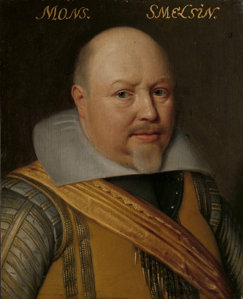Portræt af Nicolaas Schmelzing af Michiel Jansz van Mierevelt (workshop of)