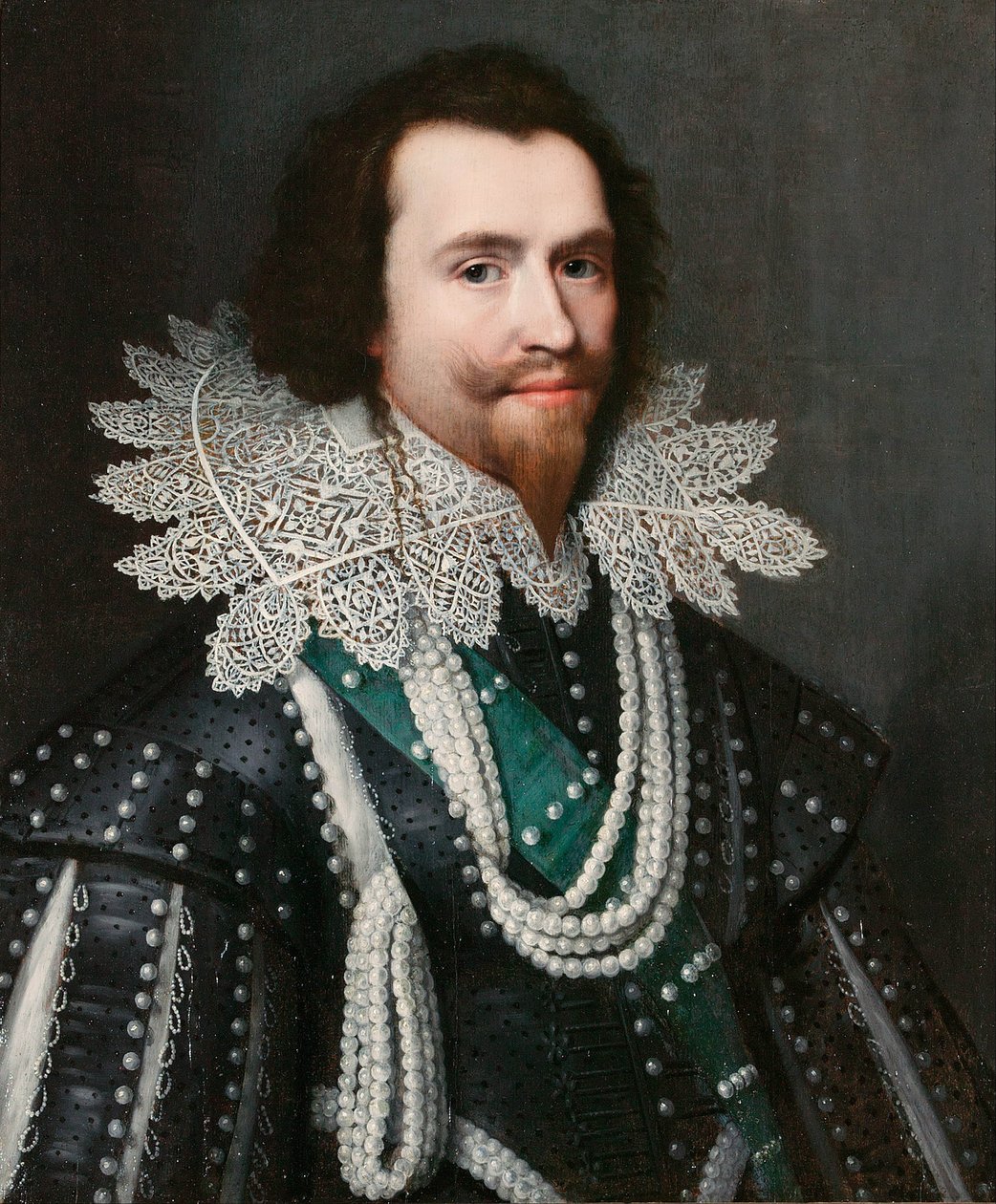 George Villiers, 1. hertug af Buckingham 1592-1628, 1625-1626 af Michiel Jansz van Mierevelt