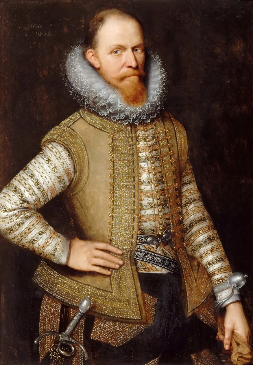 Maurice af Nassau, Prins af Orange 1567-1625 af Michiel Jansz van Mierevelt