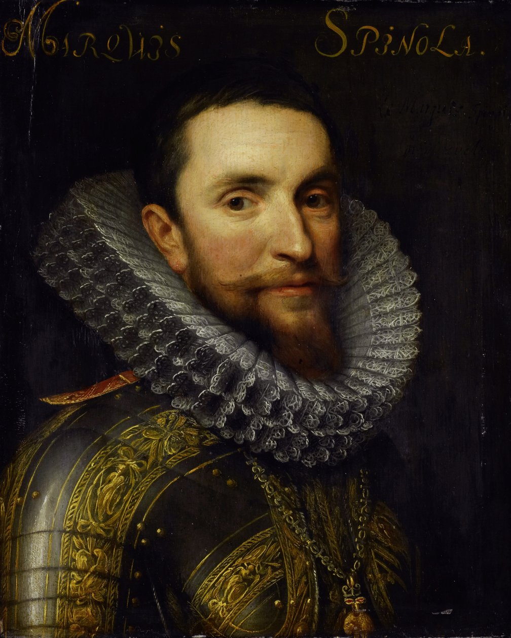 Portræt af Ambrosio Spinola 1569-1630, 1633 af Michiel Jansz van Mierevelt
