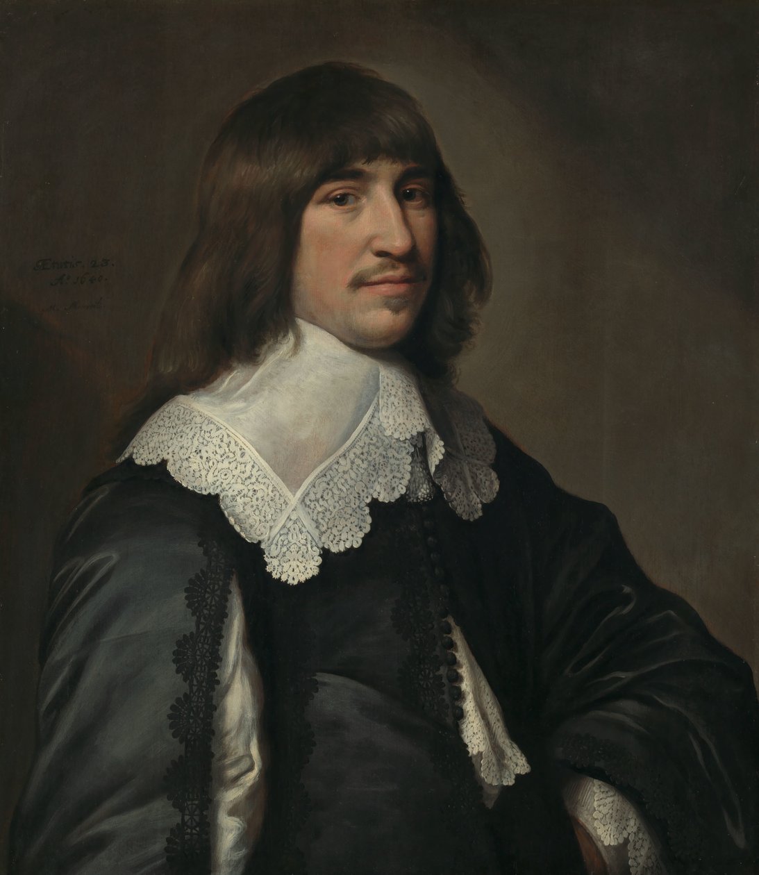 Portræt af Henrik Hooft Portræt af Henrik Hooft (1617-78) af Michiel Jansz van Mierevelt
