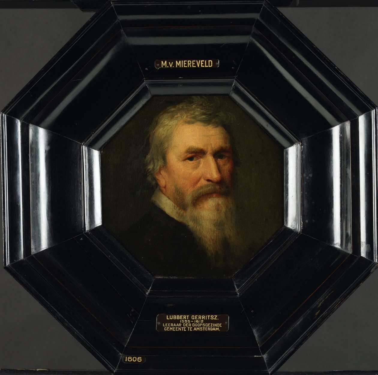 Portræt af Lubbert Gerritsz, ca. 1607 (olie på panel) af Michiel Jansz. van Mierevelt