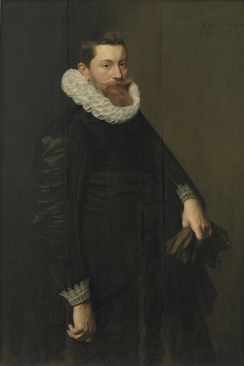 Portræt af en gentleman af Michiel Jansz van Mierevelt