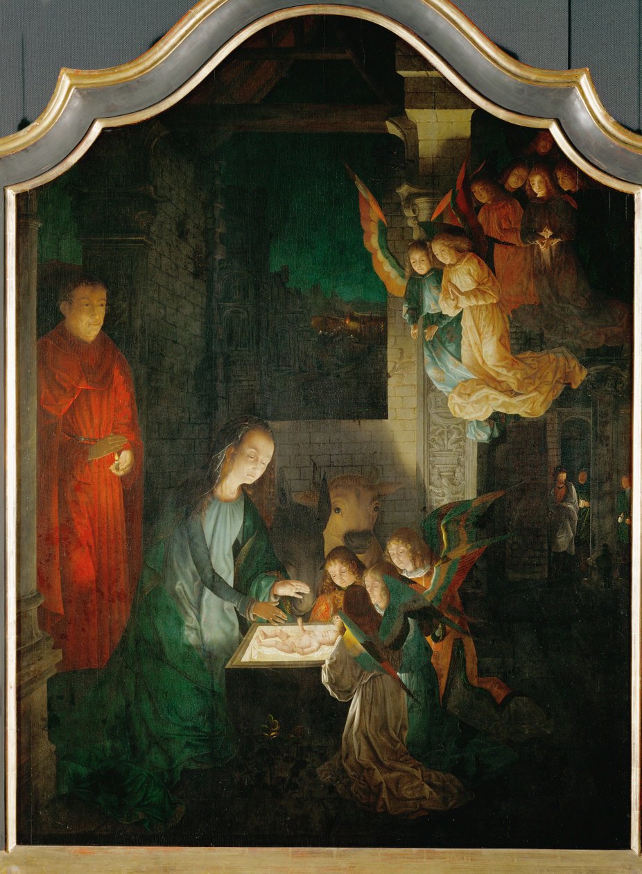Holy Night (maleri på egetræ) af Michiel Sittow