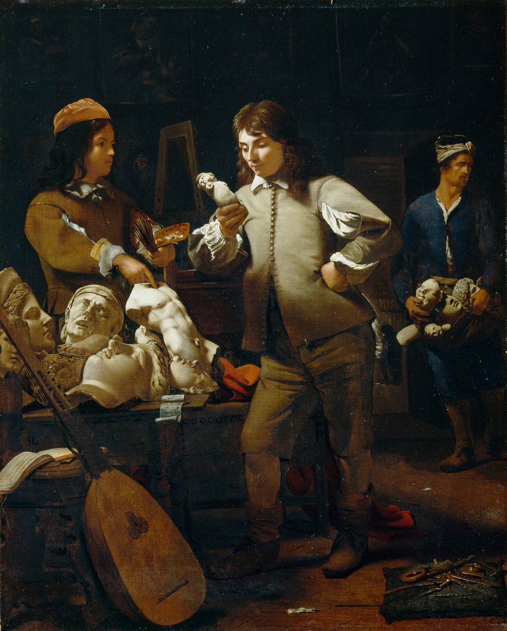 I studiet af Michiel Sweerts