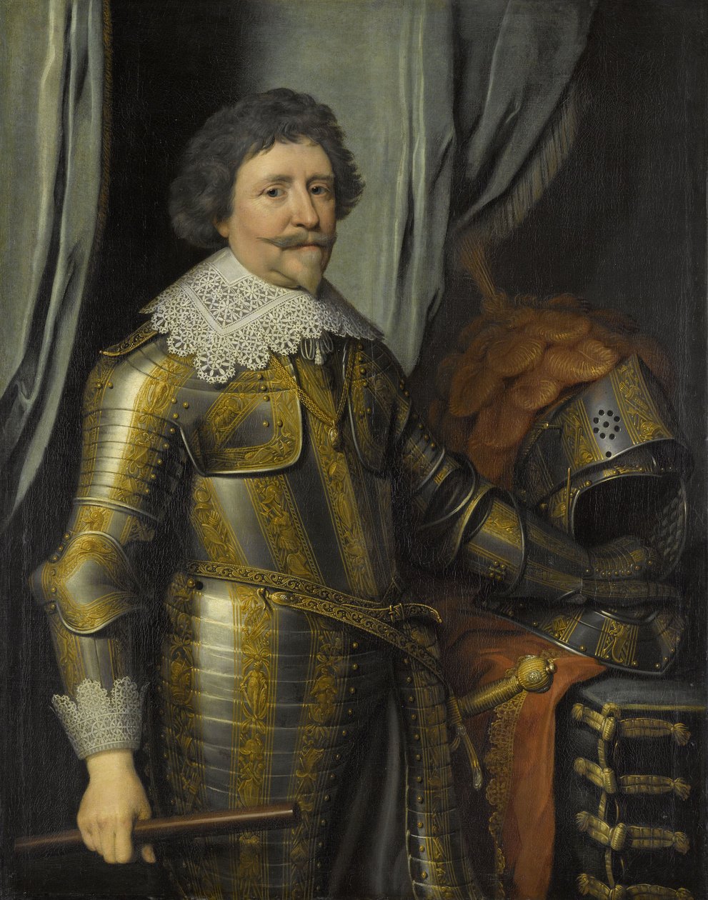 Frederick Henry, Prince of Orange, værksted af Michiel Jansz van Mierevelt, ca. 1632 af Michiel Jansz van Mierevelt