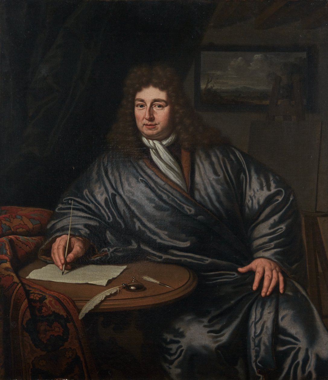 Portræt af en ukendt mand af Michiel van Musscher