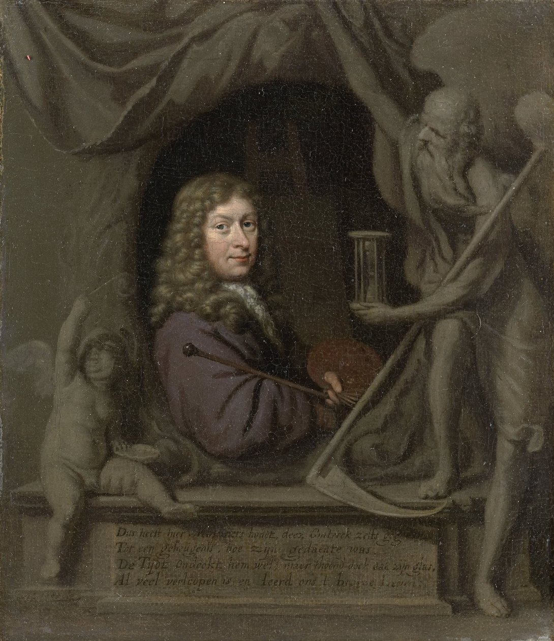 Selvportræt af Michiel van Musscher