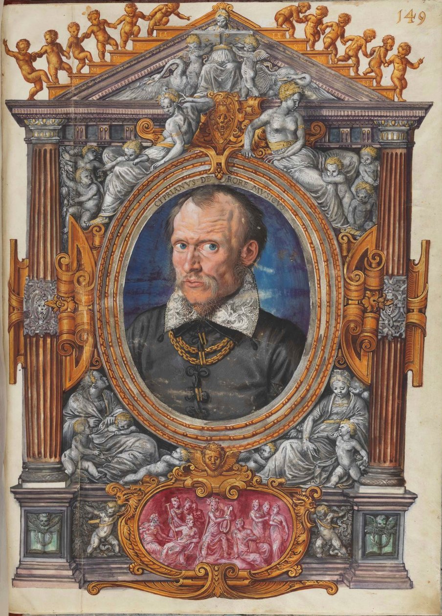 Cipriano de Rore 151516-1565 af Mielich