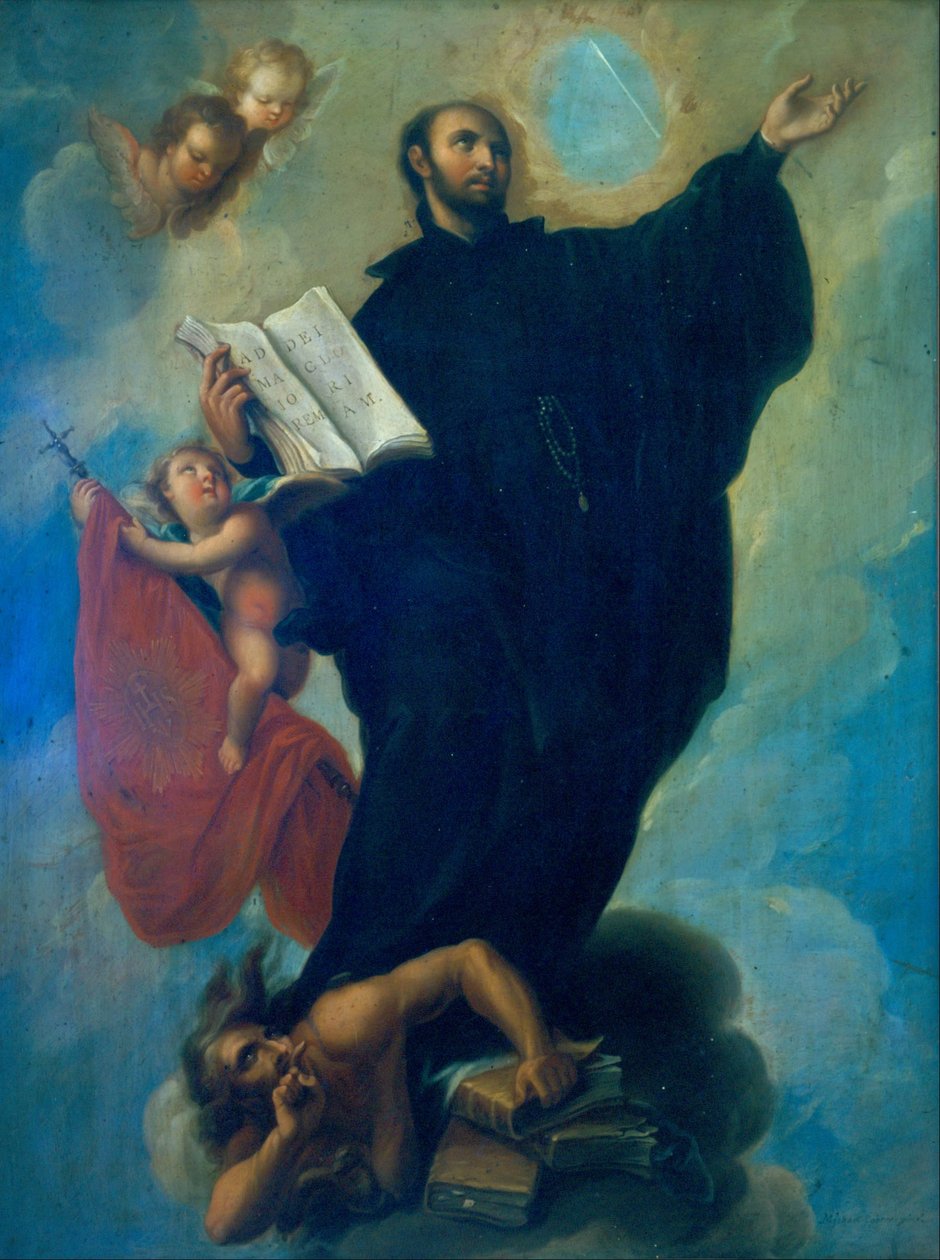 Saint Ignatius Loyola af Miguel Cabrera