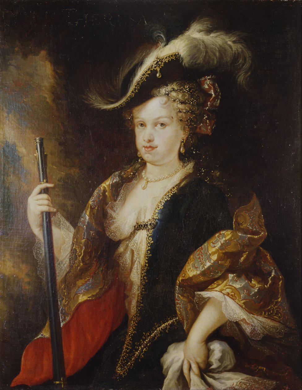 Maria Luisa Gabriela fra Savoyen, jagter af Miguel Jacinto Meléndez