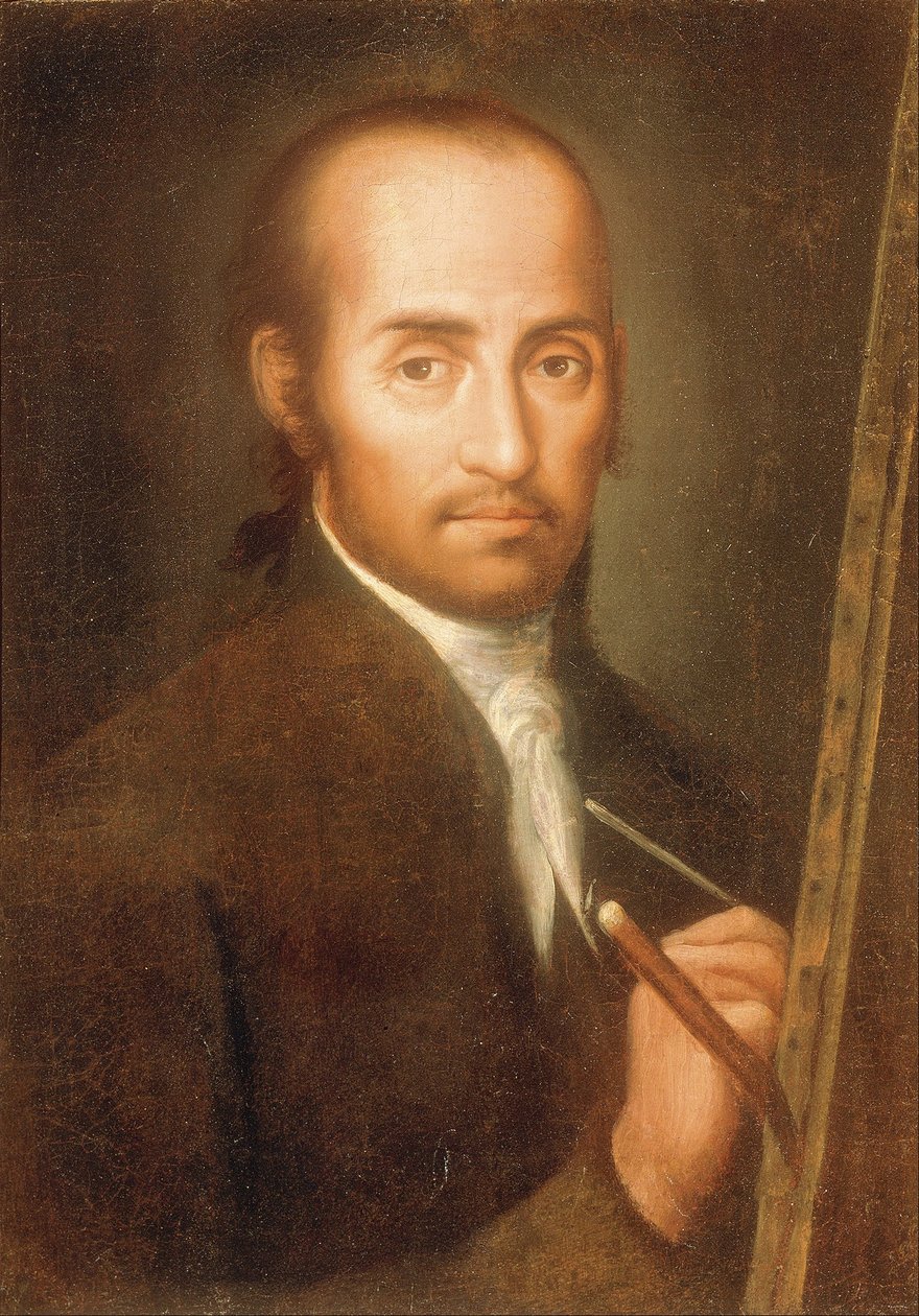 Portræt af José de Ibarra af Miguel Rudecindo Contreras