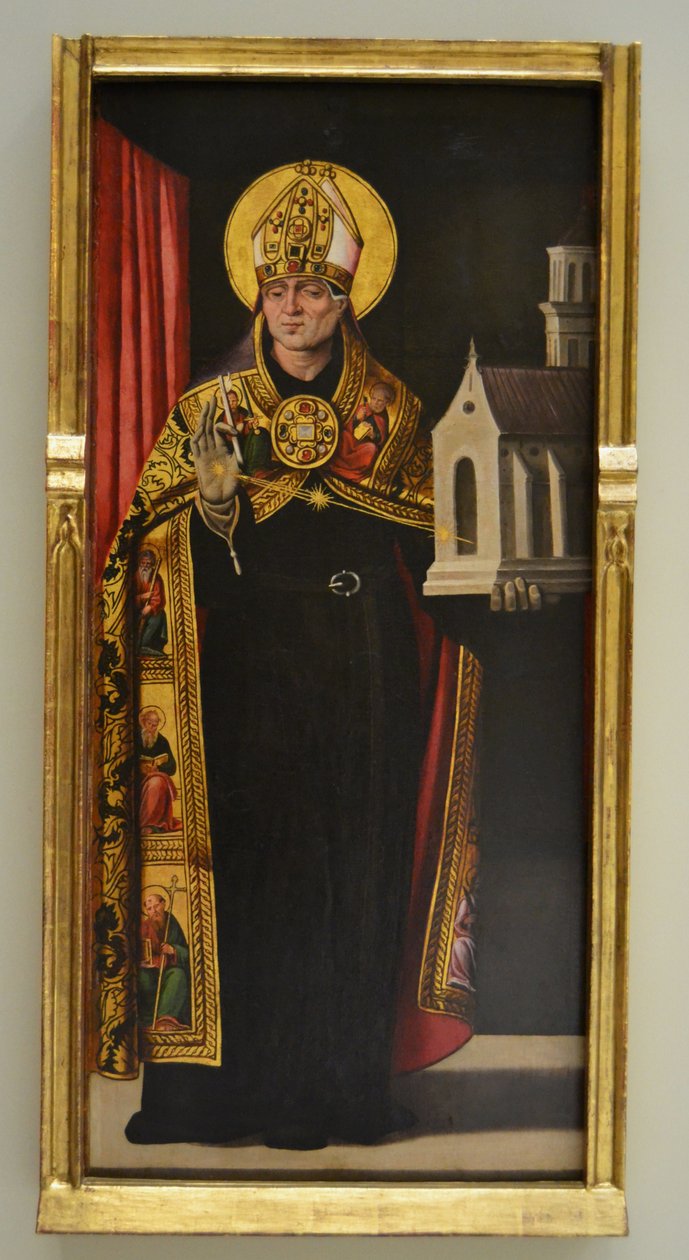 Sankt Augustin af Miguel del Prado