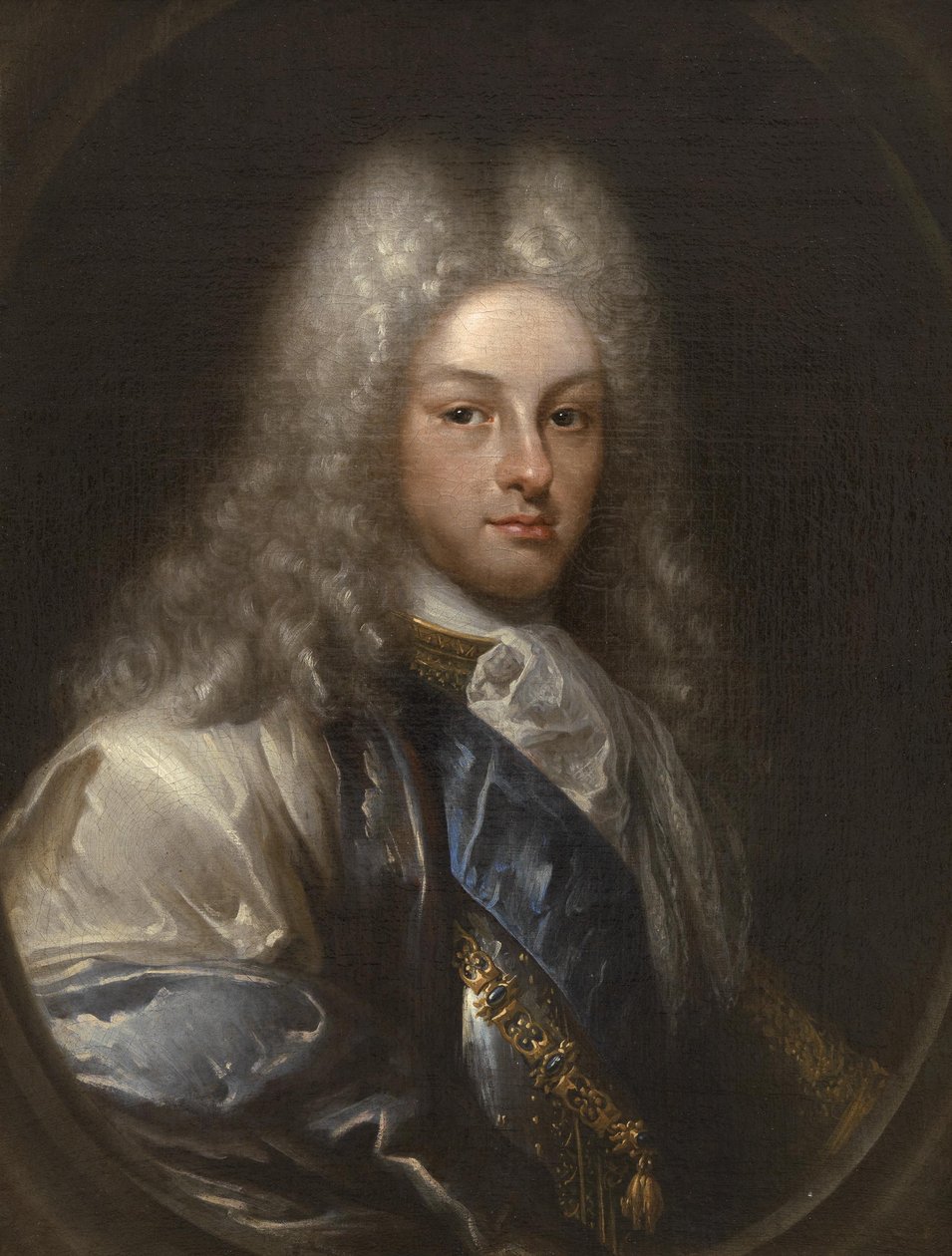 Spansk: Felipe V de España (1683-1746) Filip V af Miguel Jacinto Meléndez