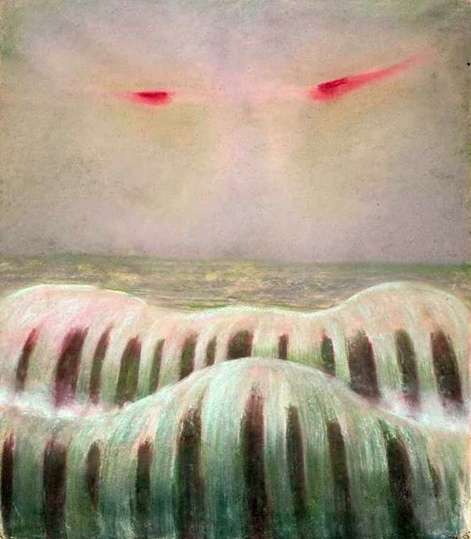 Deluge - havlandskab. af Mikalojus Konstantinas Čiurlionis