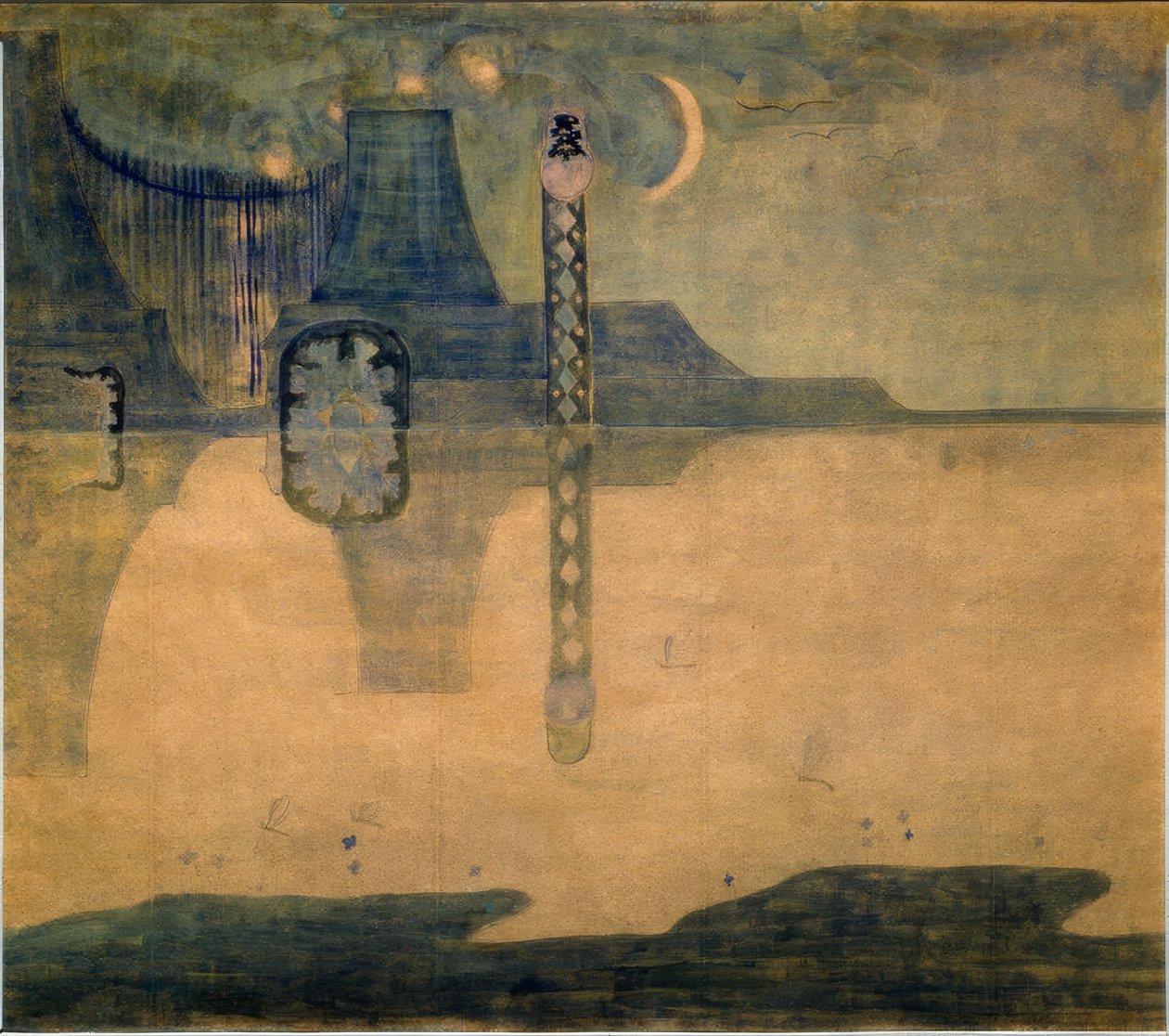 Andante (Sonate III) af Mikalojus Ciurlionis