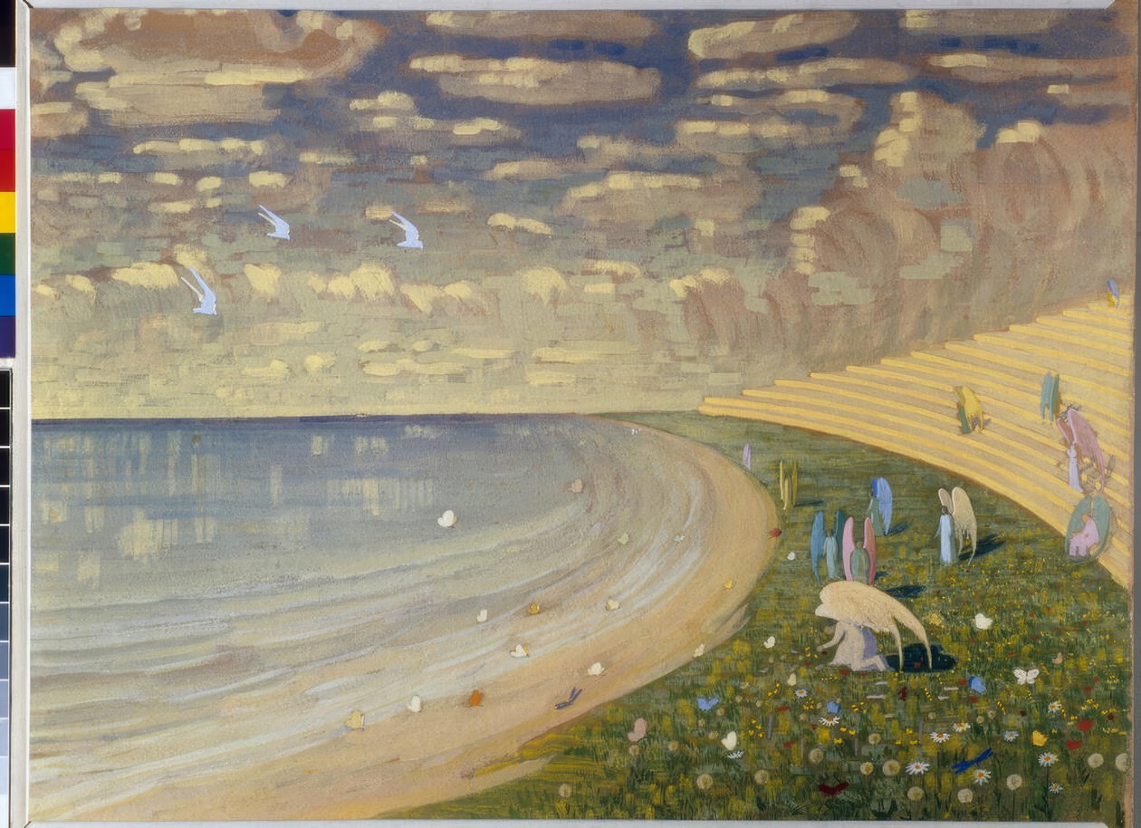 Engle (Paradis) af Mikalojus Ciurlionis