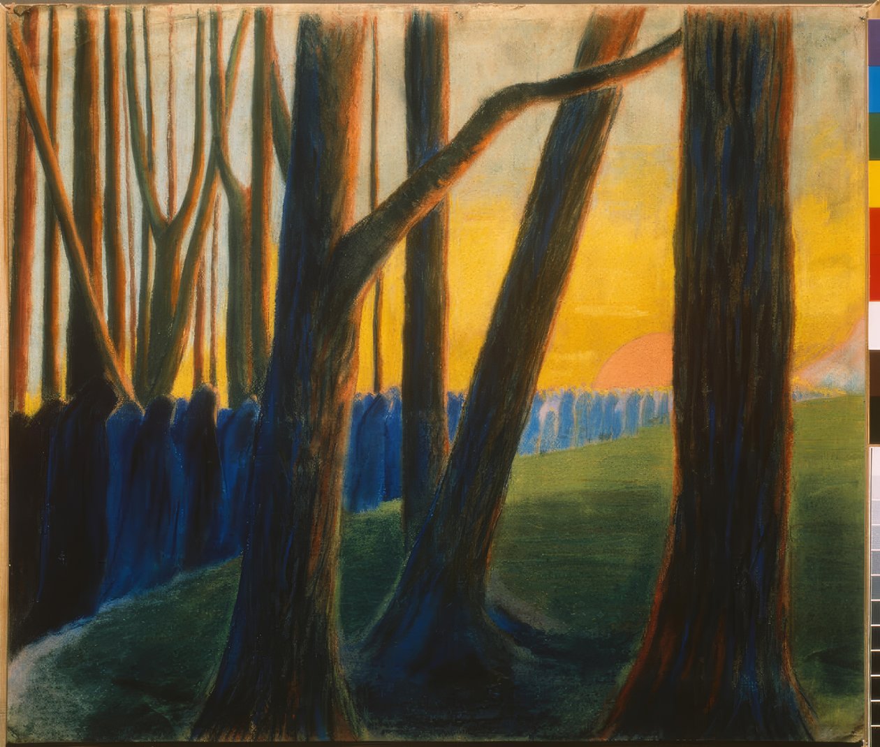 Begravelsessymfoni (III) af Mikalojus Ciurlionis