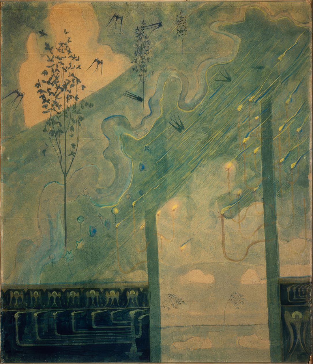 Scherzo (Sonate II) af Mikalojus Ciurlionis