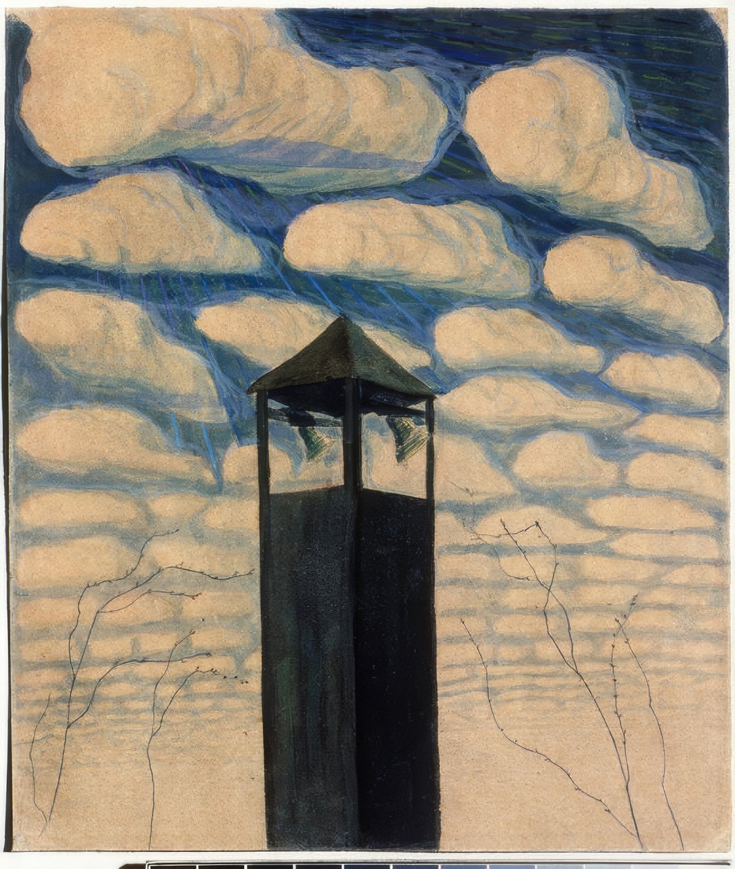 Forår (I) af Mikalojus Ciurlionis