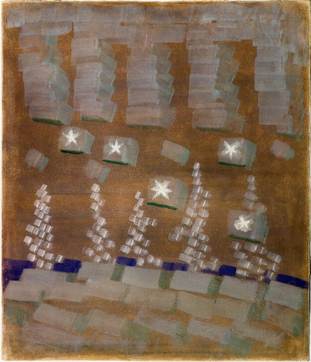 Vinter (VIII) af Mikalojus Ciurlionis