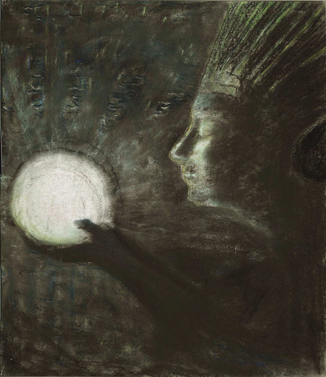 Venskab af Ciurlionis, Mikalojus Konstantinas (1875-1911). Pastel på papir, størrelse: 73,4x63,5 af Mikalojus Konstantinas Čiurlionis