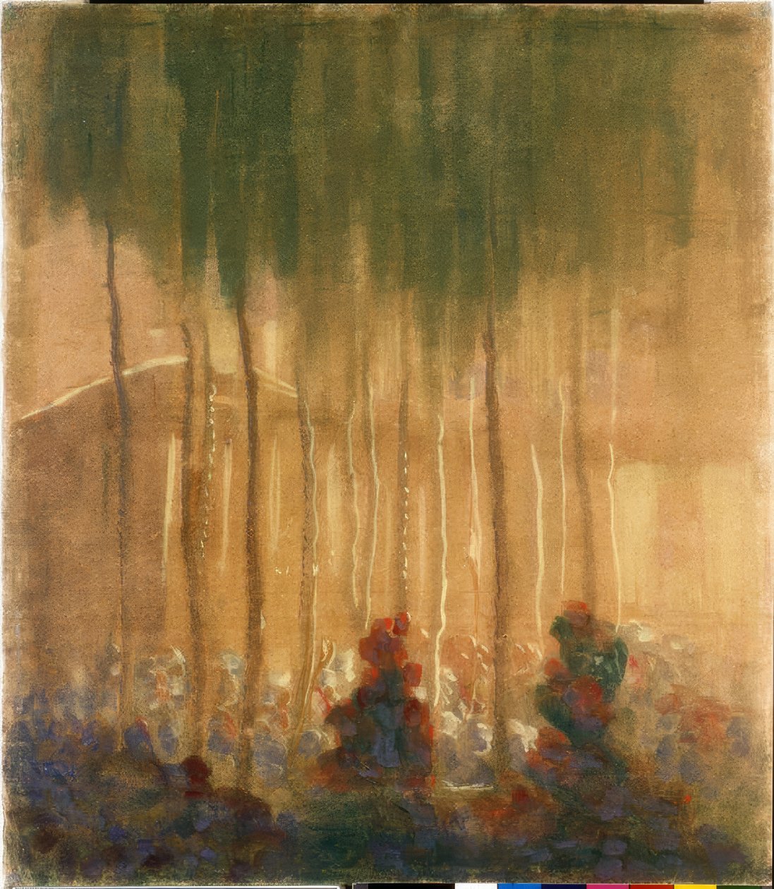 Sommer (III) af Mikalojus Konstantinas Čiurlionis