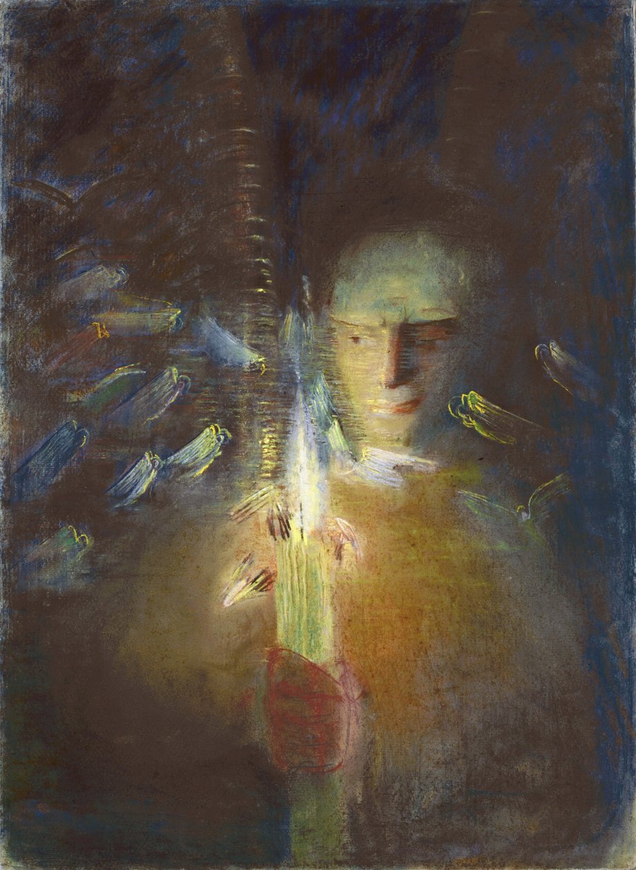 Sandhedens del Ciurlionis, Mikalojus Konstantinas (1875-1911). Pastel på papir, størrelse: 91x66,8 af Mikalojus Konstantinas Čiurlionis