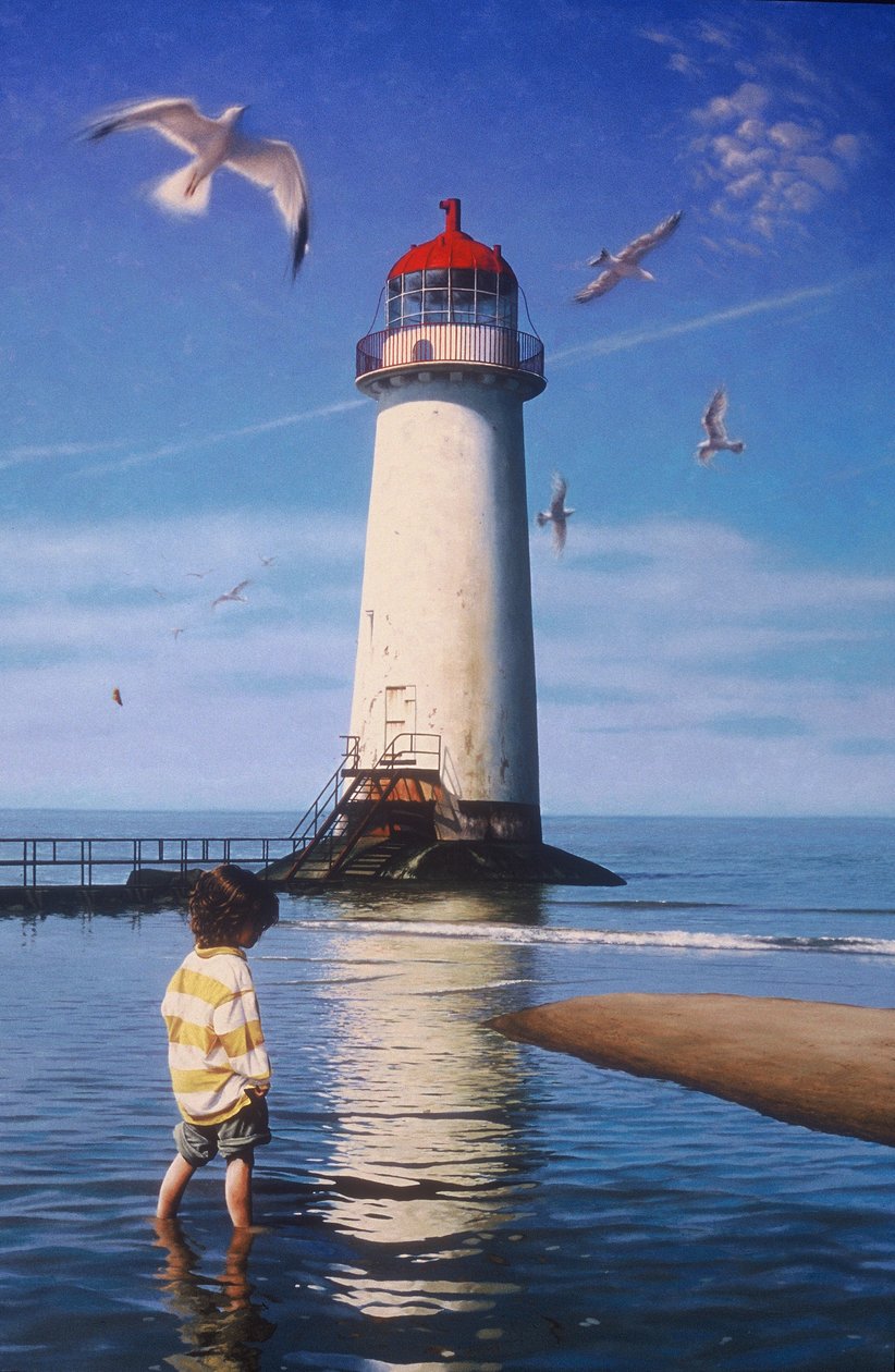 Første besøg i fyrtårnet af Mike Briscoe