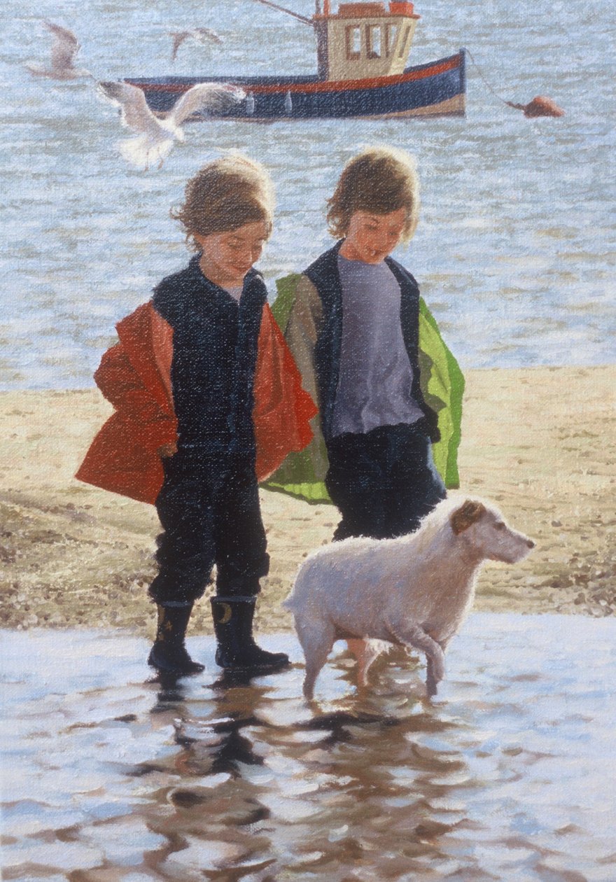 Går tur med hunden af Mike Briscoe