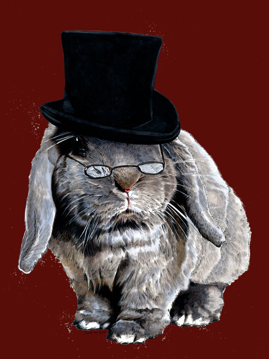 Humbug Bunny på Red Oxide, 2020 af Mike Davis