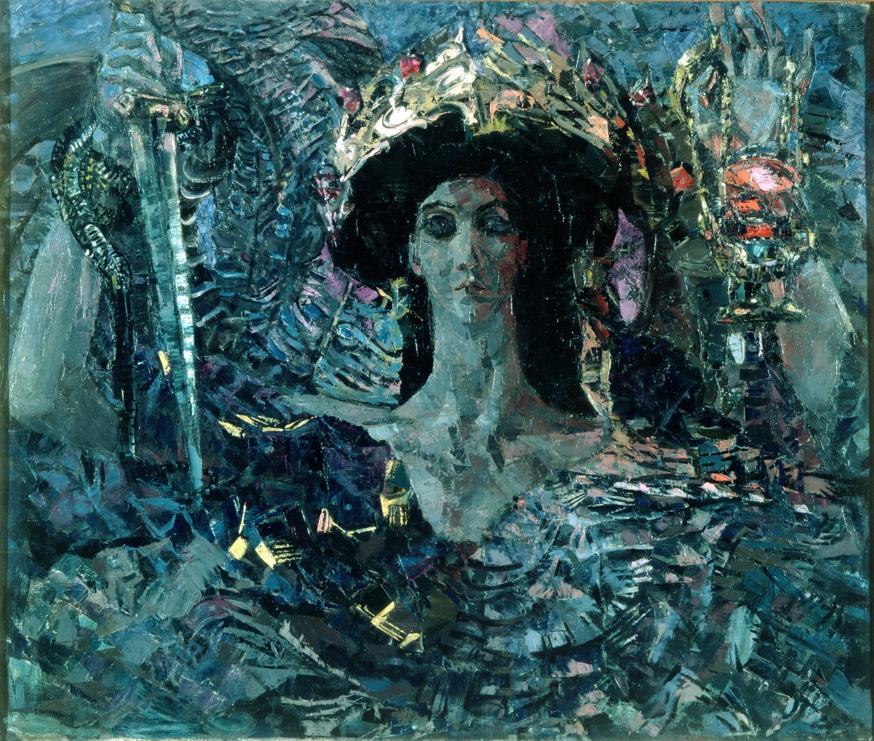 Seksvinget seraf, 1904 af Mikhail Aleksandrovich Vrubel