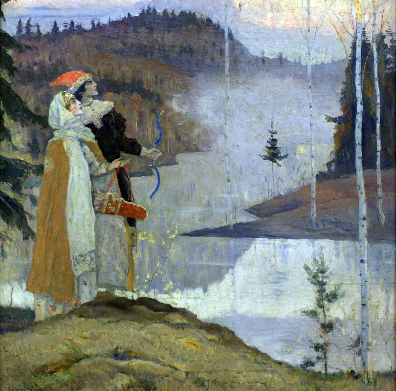 To tilstande af Mikhail Vasilievich Nesterov