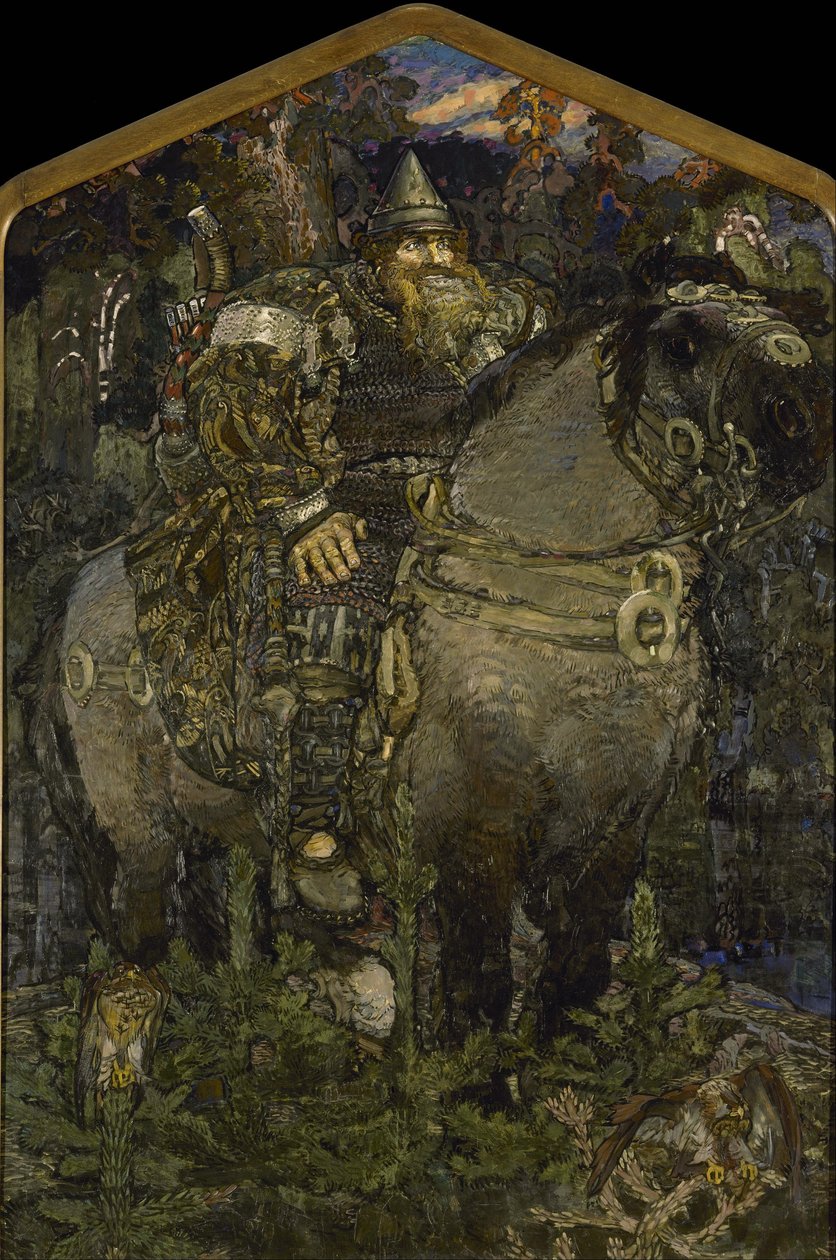 Bogatyr, 1898 af Mikhail Aleksandrovich Vrubel