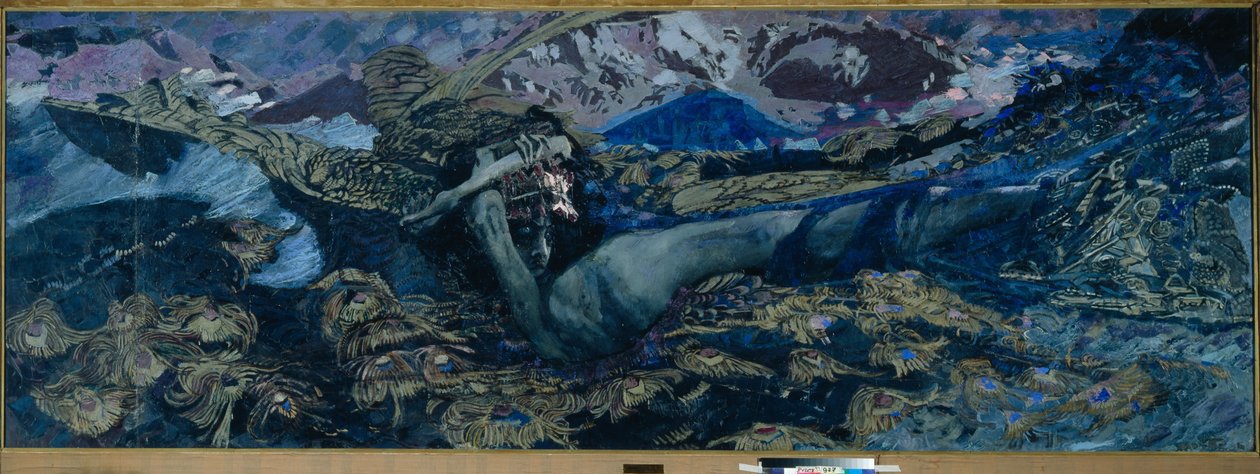 Demon Cast Down, 1902 af Mikhail Aleksandrovich Vrubel