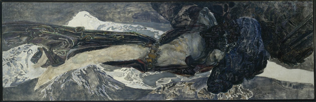 Flyvende Dæmon, 1899 af Mikhail Aleksandrovich Vrubel