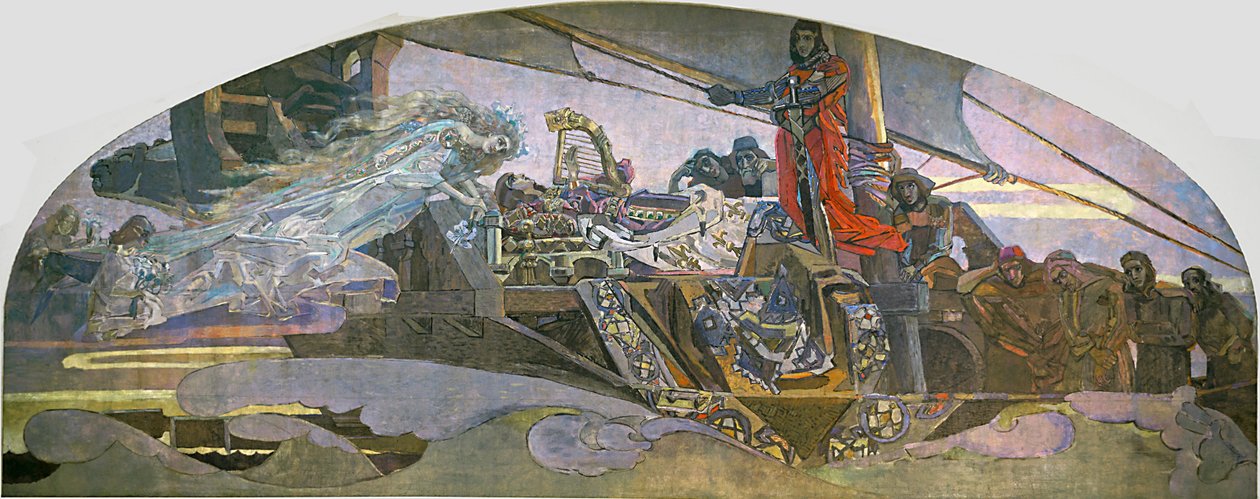Drømmeprinsesse The Distant Princess, 1896 af Mikhail Aleksandrovich Vrubel