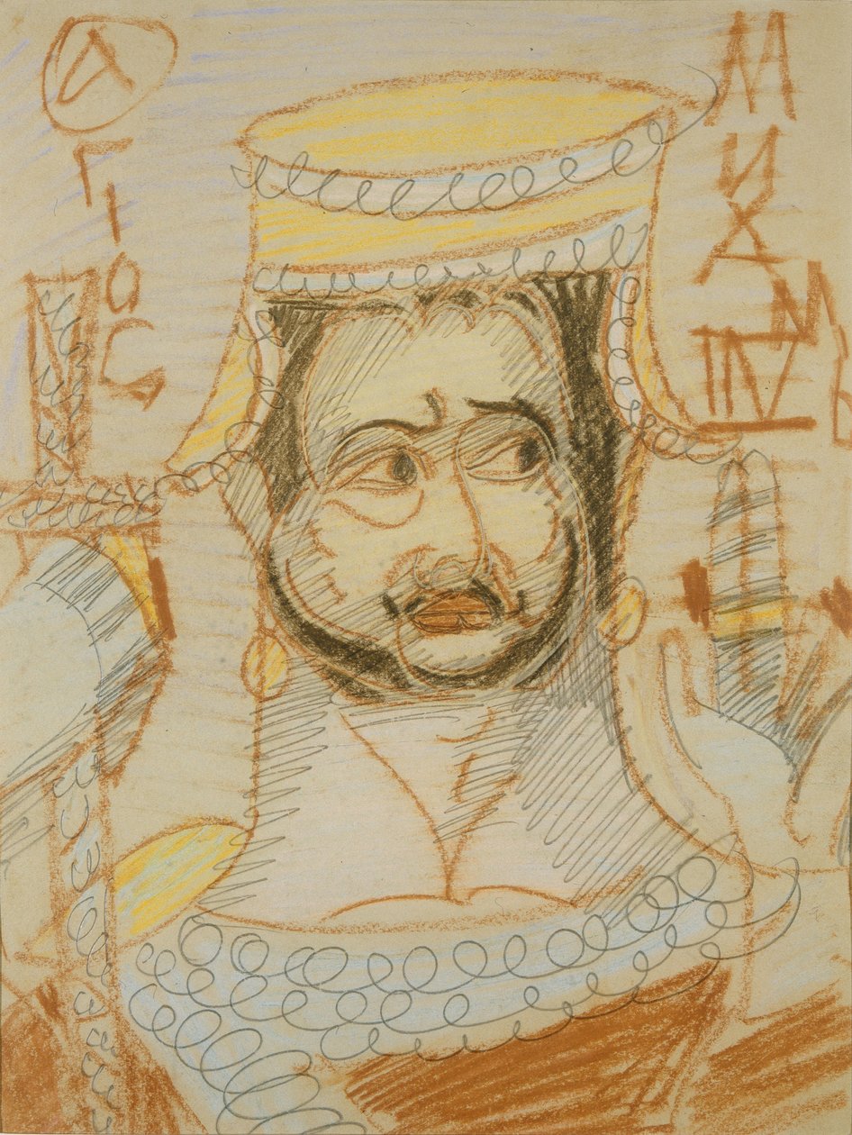 Ærkeenglen Sankt Michael af Mikhail Aleksandrovich Vrubel