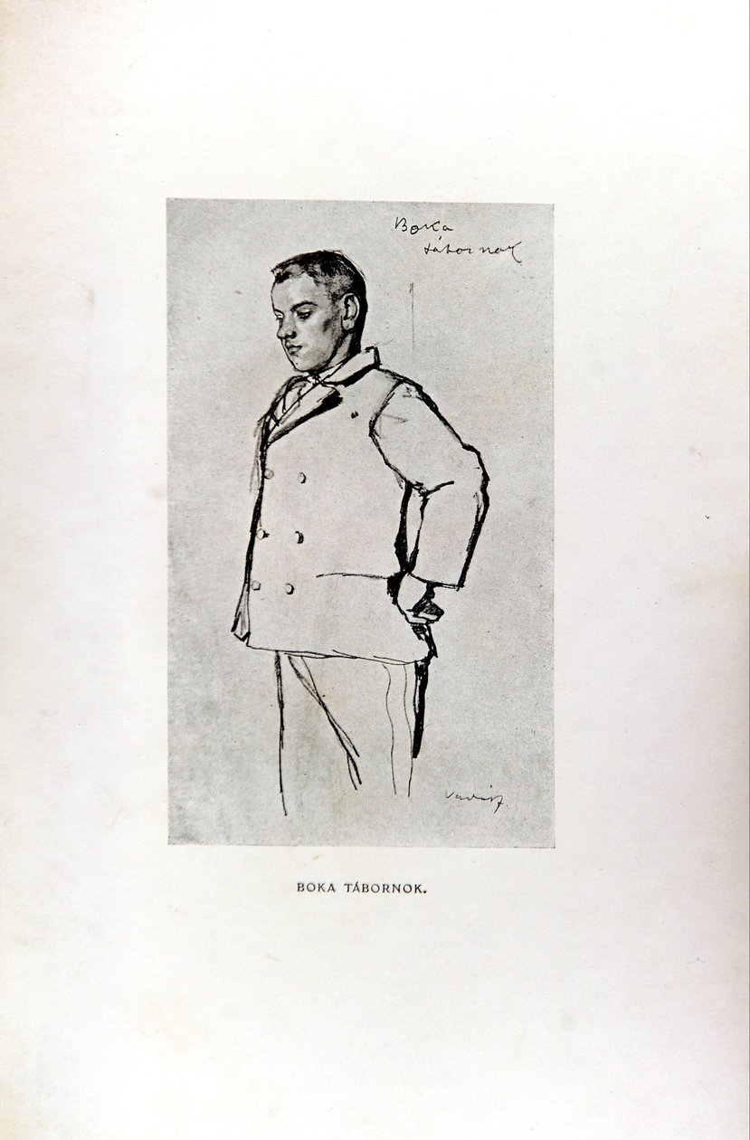 Illustration i Ferenc Molnár- Paul Street Boys af Miklós Vadász