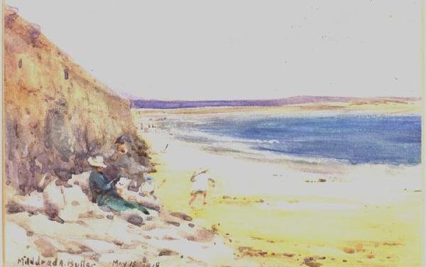På stranden af Mildred Anne Butler