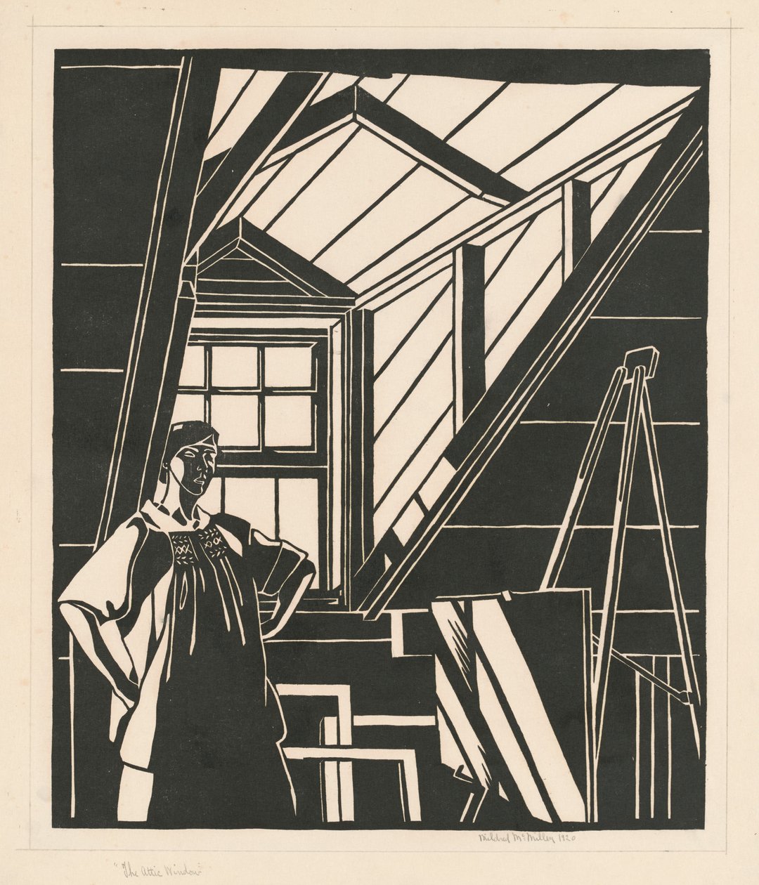 Loftsvinduet af Mildred McMillen