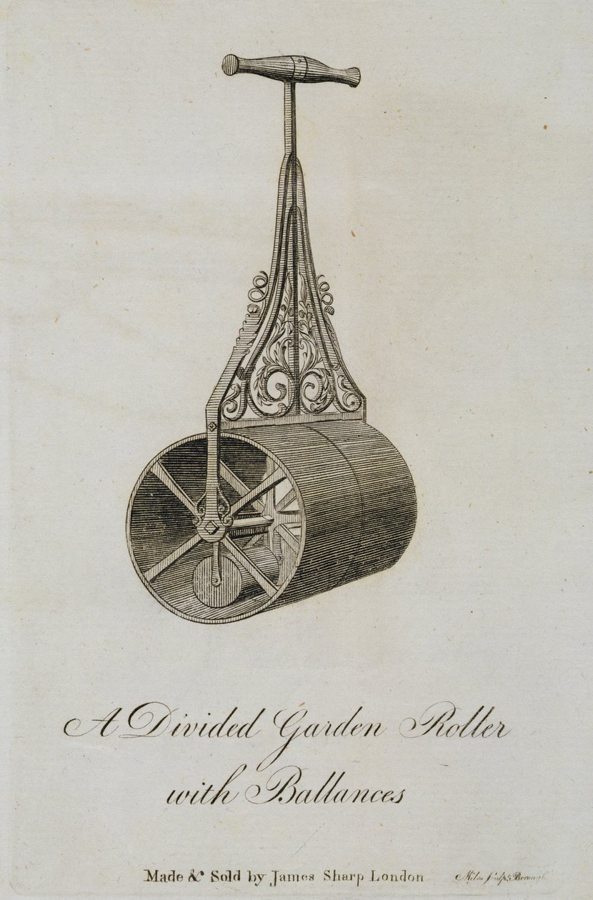 Haverulle med delt tønde og vægte, 1773 af Miles